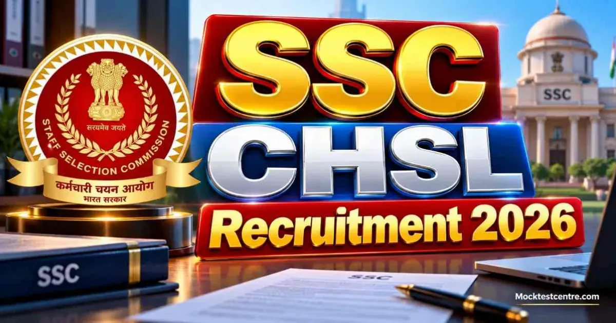 SSC CHSL Recruitment 2026